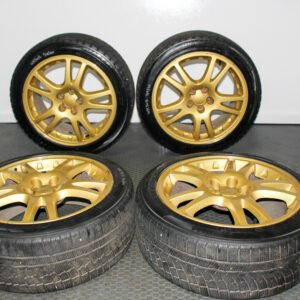 17 Inch Enkei 5×100 JDM Impreza WRX STI Wheels with Brembo Caliper Clearance